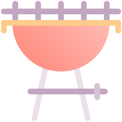 BBQ grill Fatima Flat icon