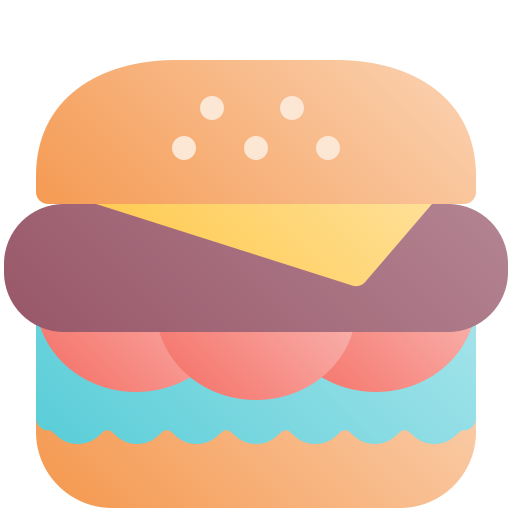Гамбургер Fatima Flat иконка
