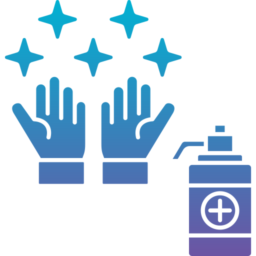 Hand sanitizer Generic Flat Gradient icon