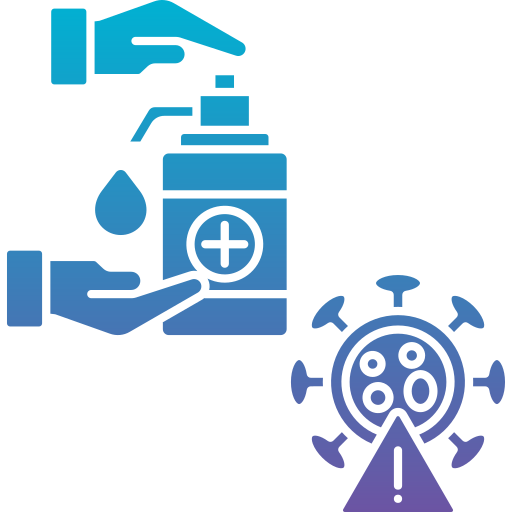 gel hydroalcoolique Generic Flat Gradient Icône
