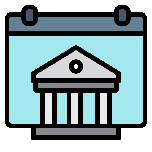 銀行業 Payungkead Lineal Color icon