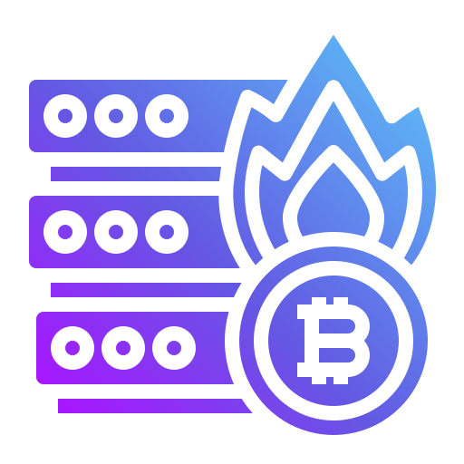 Bitcoin Generic Flat Gradient icon