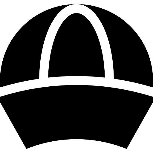 gorra Basic Straight Filled icono