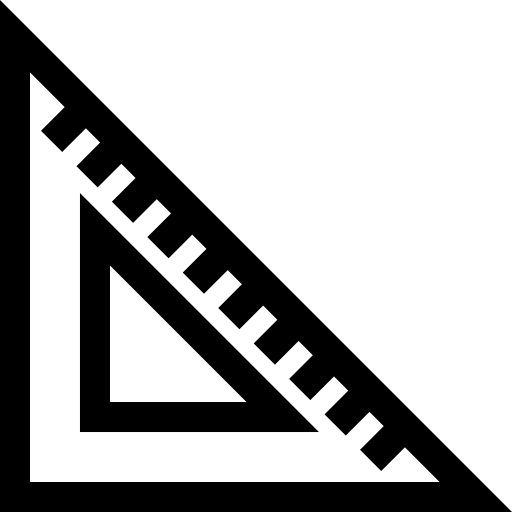 ustaw kwadrat Basic Straight Lineal ikona