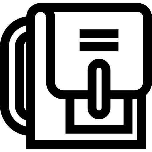 mochila Basic Straight Lineal icono