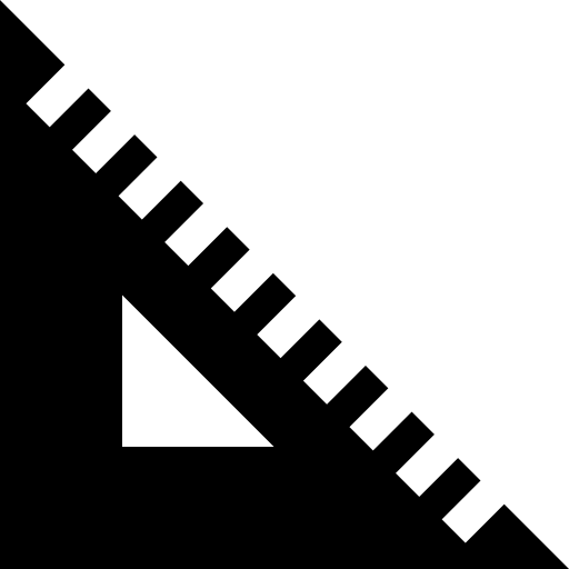 cuadrado Basic Straight Filled icono