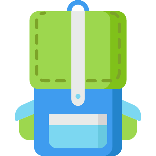 rucksack Special Flat icon