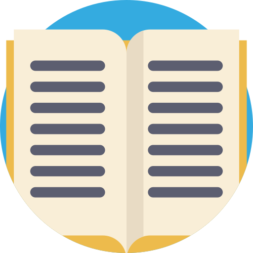 Open book Detailed Flat Circular Flat icon