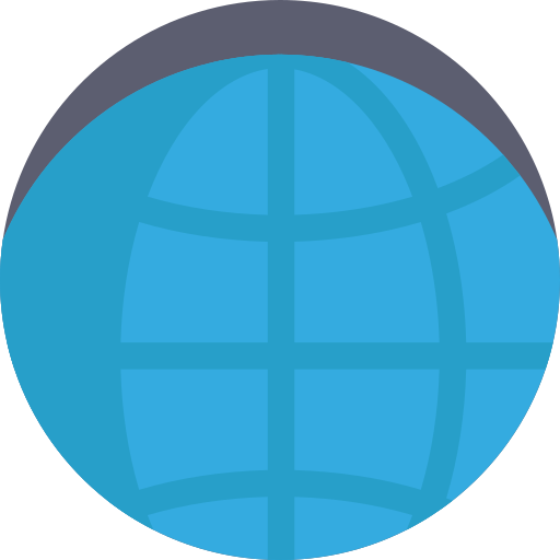 Интернет Detailed Flat Circular Flat иконка