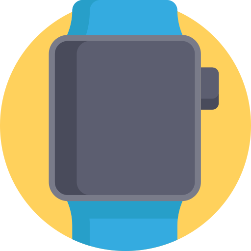 Smartwatch Detailed Flat Circular Flat icon