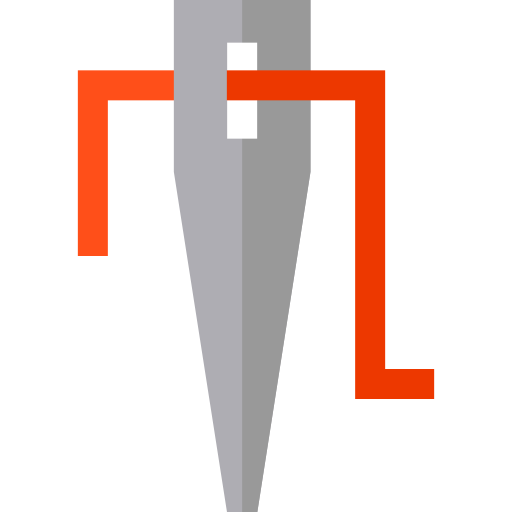 Needle Basic Straight Flat icon