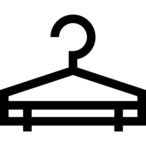 percha Basic Straight Lineal icono