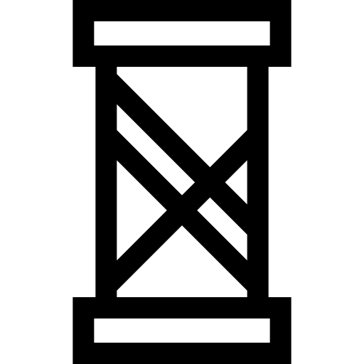 carrete Basic Straight Lineal icono