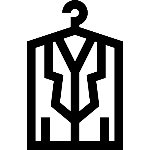 재킷 Basic Straight Lineal icon