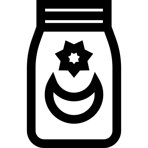 pot Basic Straight Lineal Icône