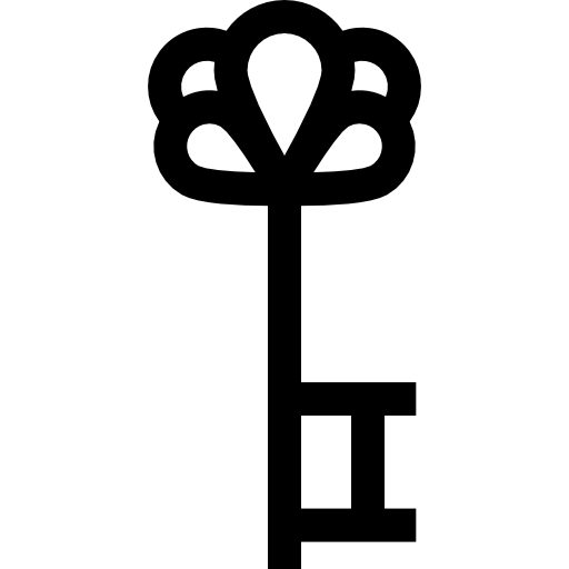 鍵 Basic Straight Lineal icon