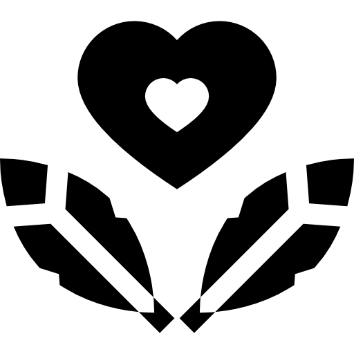 piume Basic Straight Filled icona