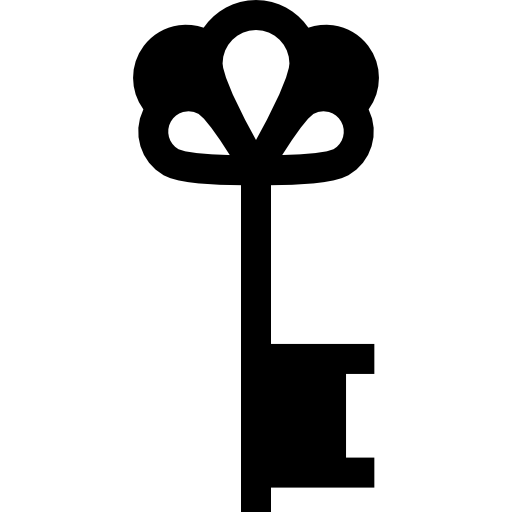 schlüssel Basic Straight Filled icon