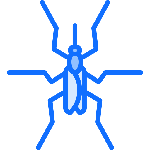 zanzara Coloring Blue icona