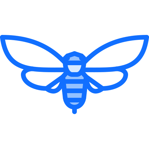 insetto Coloring Blue icona