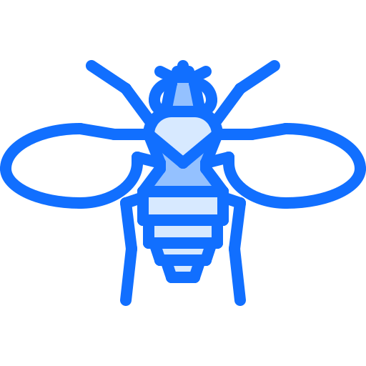 insetto Coloring Blue icona