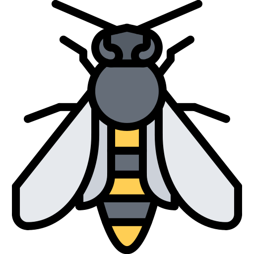 abeja Coloring Color icono