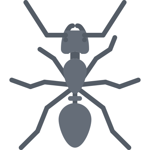 Ant Coloring Flat icon