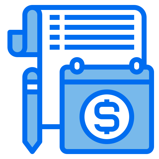 Payment Payungkead Blue icon