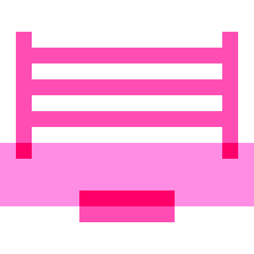 Boxing ring Basic Sheer Flat icon