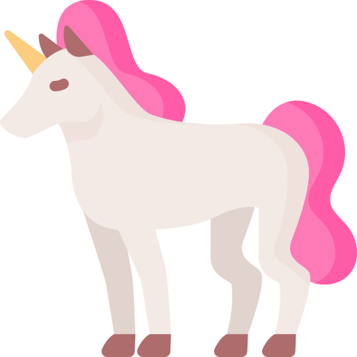 Unicorn Special Flat icon