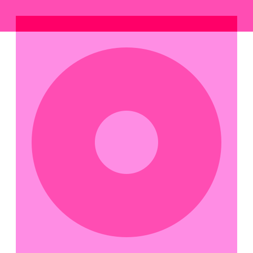 콤팩트 디스크 Basic Sheer Flat icon
