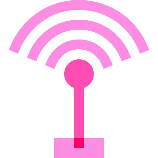 wi-fi Basic Sheer Flat Ícone