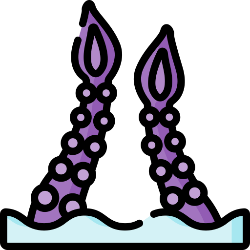 kraken Special Lineal color icono