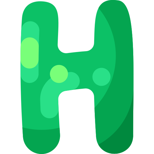 H Special Shine Flat icon