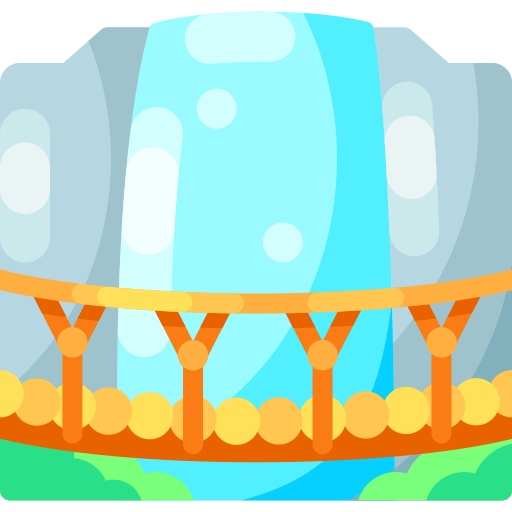 Waterfall Special Shine Flat icon
