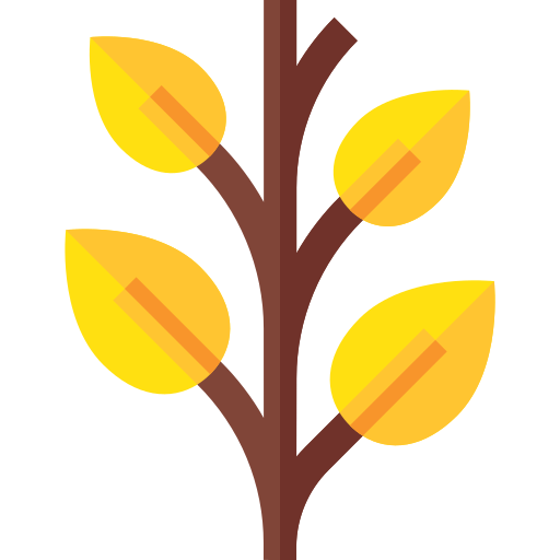 Branch Basic Straight Flat icon