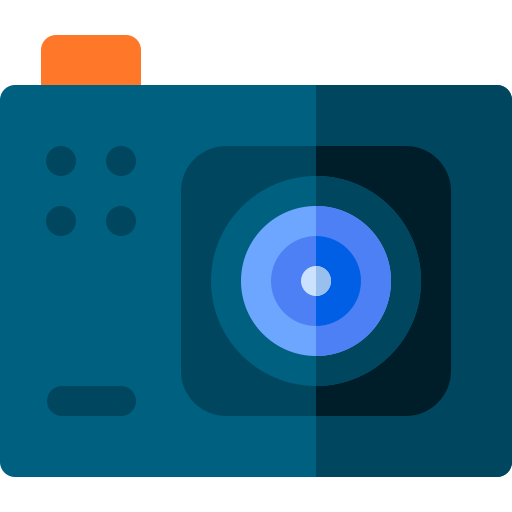 camera Basic Rounded Flat icoon