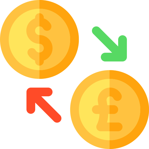 Валюта Basic Rounded Flat иконка