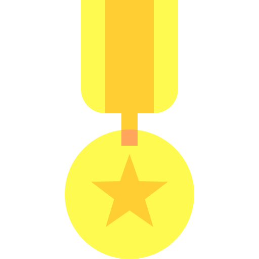 Медаль Basic Sheer Flat иконка