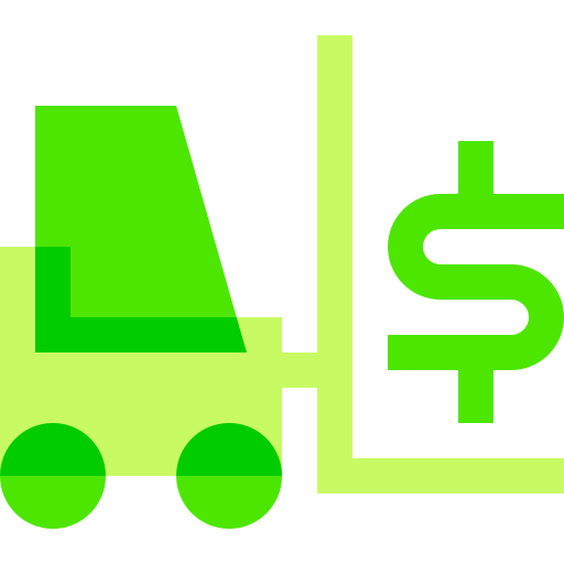 Forklift Basic Sheer Flat icon