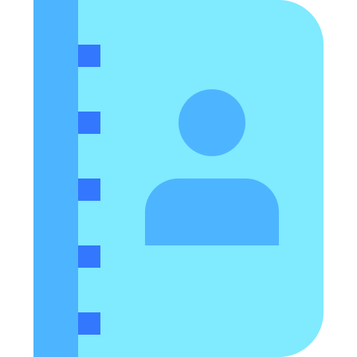 連絡帳 Basic Sheer Flat icon