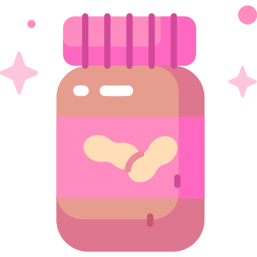 Peanut butter Special Candy Flat icon