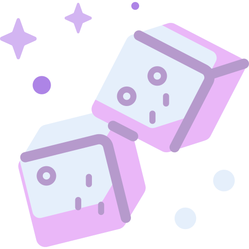 cubos de azúcar Special Candy Flat icono