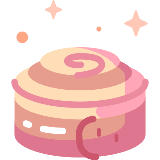 Cinnamon roll Special Candy Flat icon