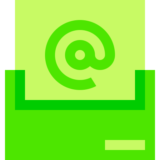 e-mail Basic Sheer Flat icona