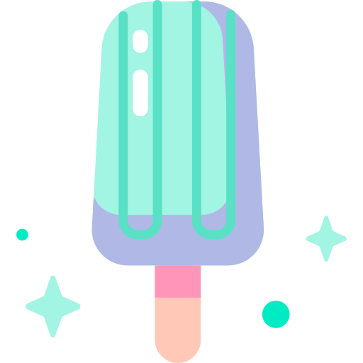 Popsicle Special Candy Flat icon