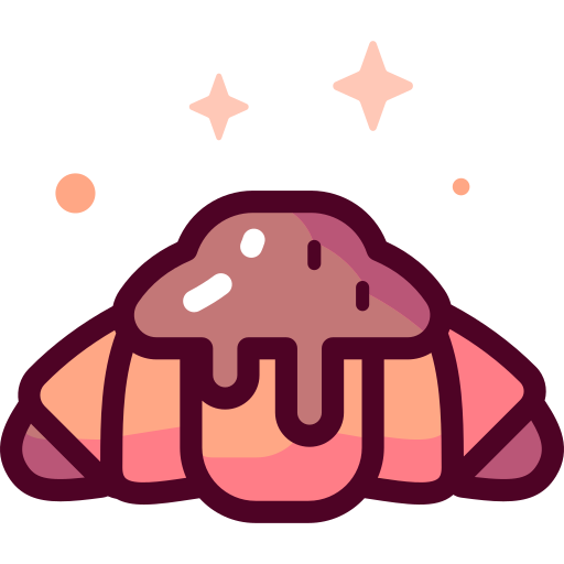 Croissant Special Candy Lineal color icon