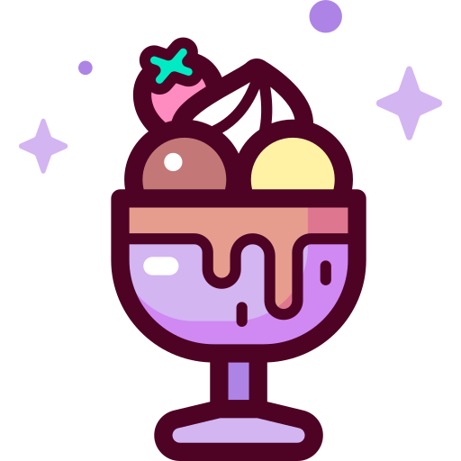 アイスクリームカップ Special Candy Lineal color icon