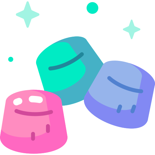 gummiartig Special Candy Flat icon
