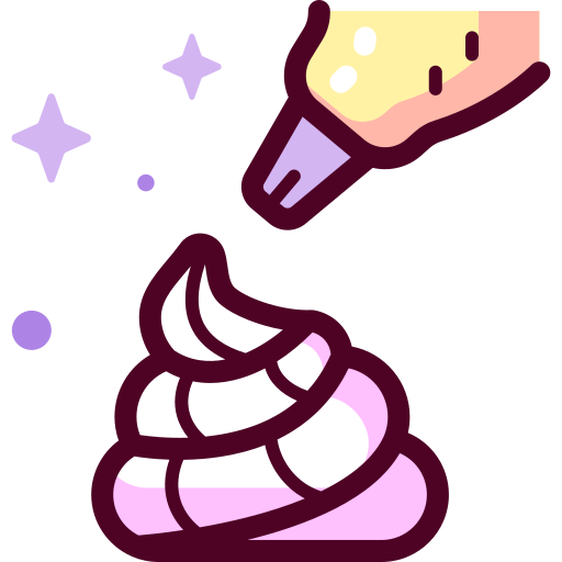 ホイップクリーム Special Candy Lineal color icon
